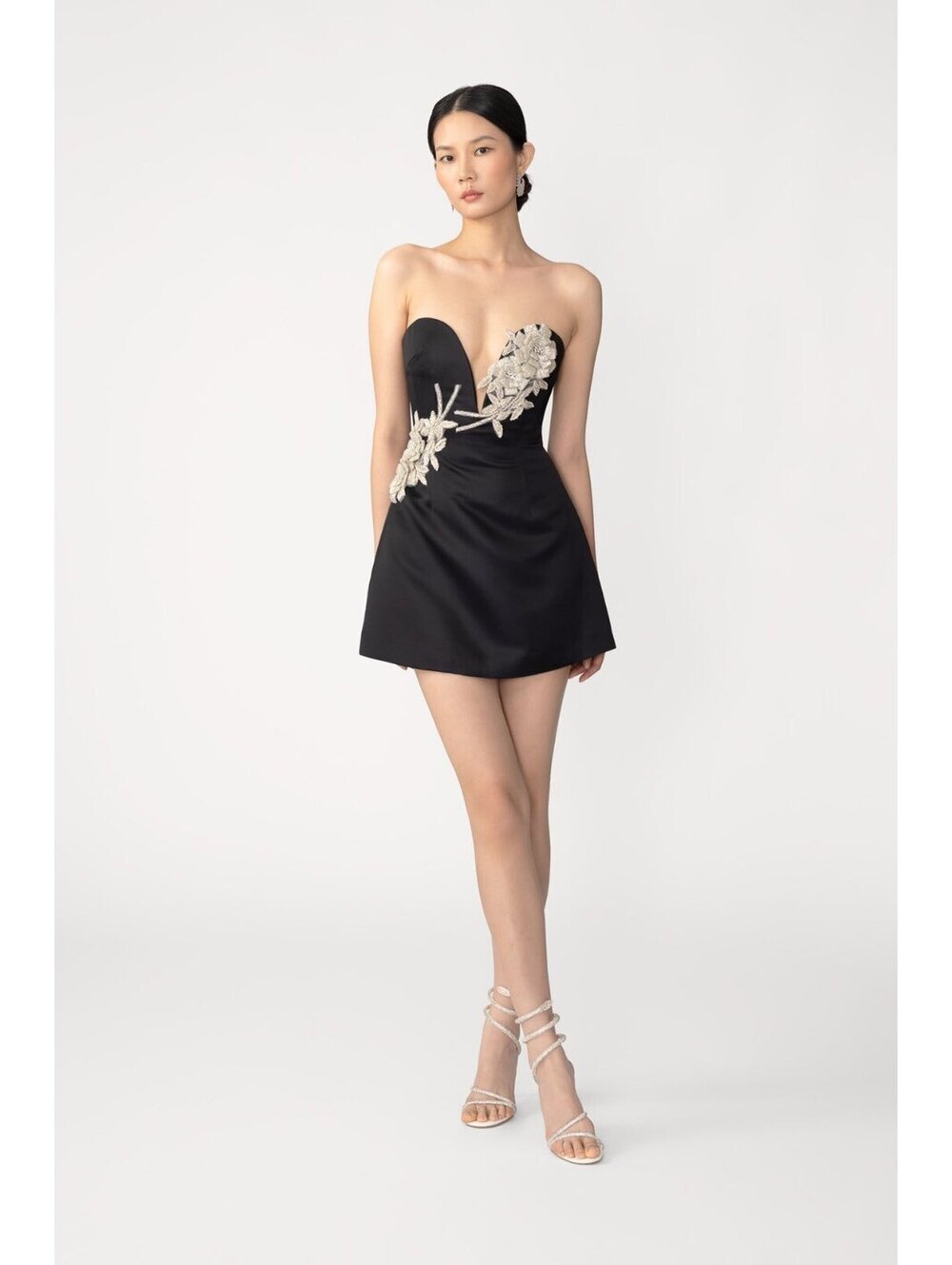 Sau Lee LENA MINI DRESS black